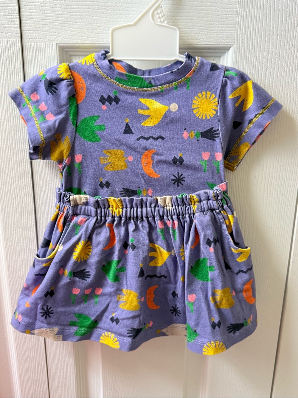Misha and Puff Girls' Purple Printed Play sets 2y